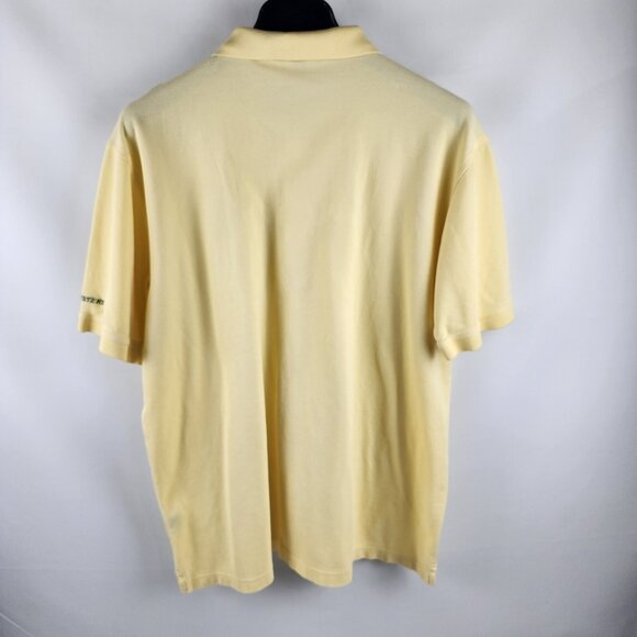 Masters Collection Shirt Mens XXL Yellow 60s Two Ply Mercerized Golf Polo - Picture 2 of 7